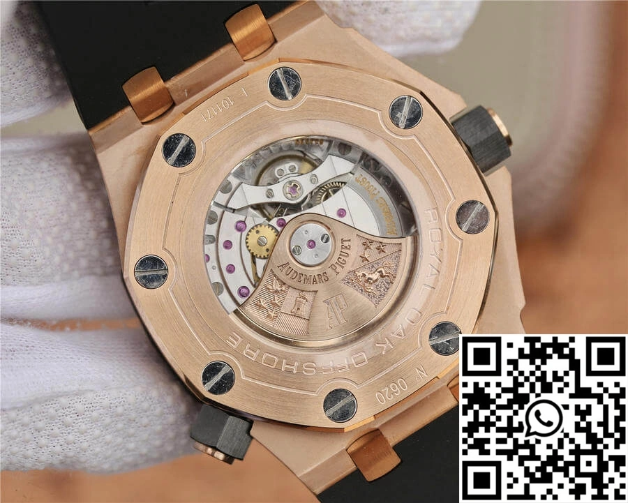 Audemars Piguet Royal Oak Offshore 15710 JF Factory V8 Rose Gold Black Dial