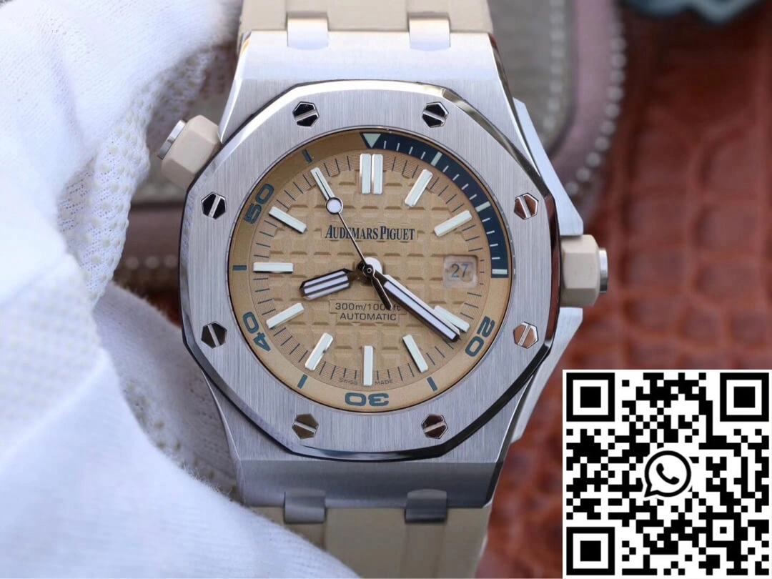 Audemars Piguet Royal Oak Offshore 15710ST.OO.A085CA.01 JF Factory Beige Dial