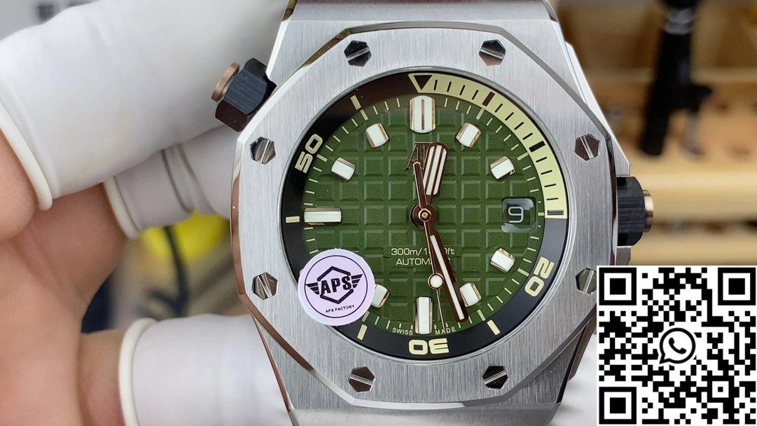 Audemars Piguet Royal Oak Offshore 15720ST.OO.A052CA.01 APSF Factory Green Dial