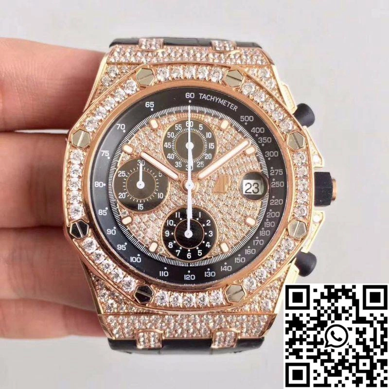 Audemars Piguet Royal Oak Offshore 26067OR.ZZ.D002CR.01 JF Factory V3 Diamond Dial