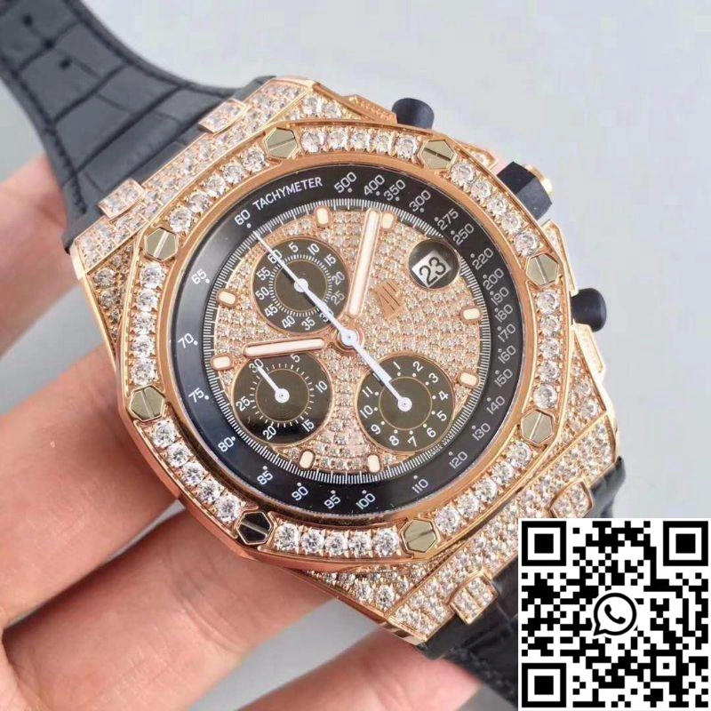 Audemars Piguet Royal Oak Offshore 26067OR.ZZ.D002CR.01 JF Factory V3 Diamond Dial