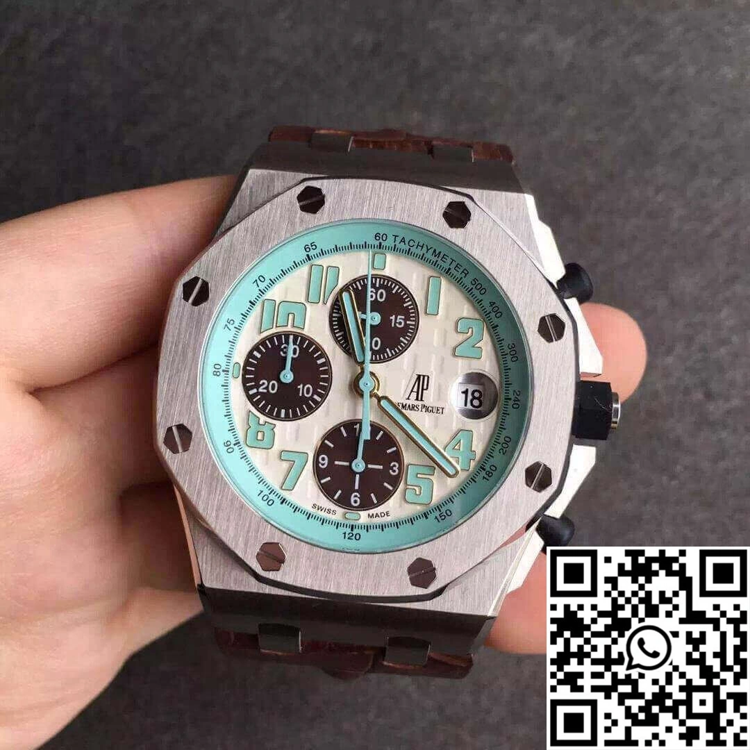 Audemars Piguet Royal Oak Offshore 26187ST.OO.D801CR.01 JF Factory White Dial