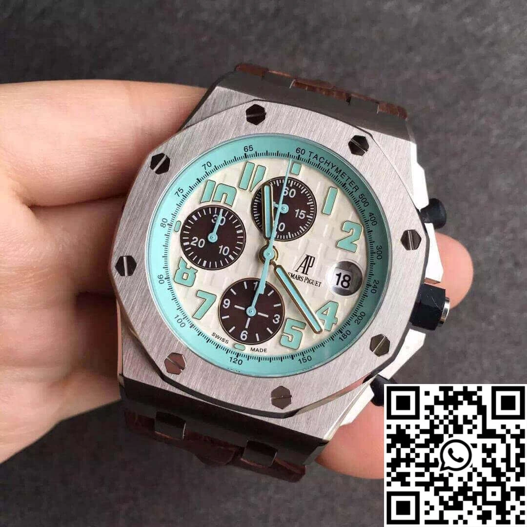 Audemars Piguet Royal Oak Offshore 26187ST.OO.D801CR.01 JF Factory White Dial