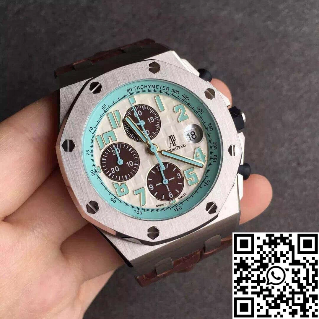 Audemars Piguet Royal Oak Offshore 26187ST.OO.D801CR.01 JF Factory White Dial