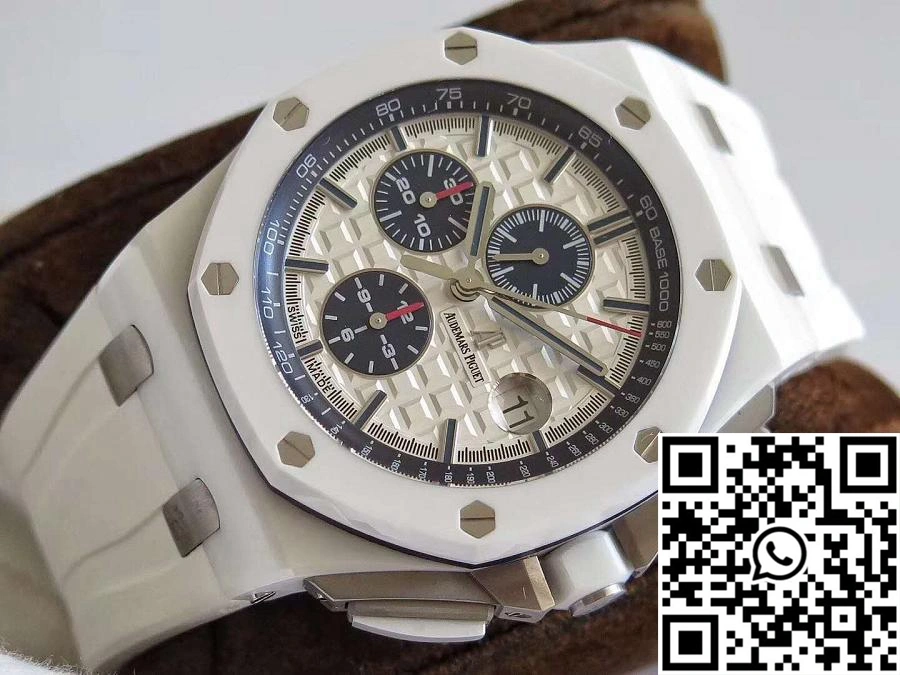 Audemars Piguet Royal Oak Offshore 26402CB.OO.A010CA.01 JF Factory V2 White Dial