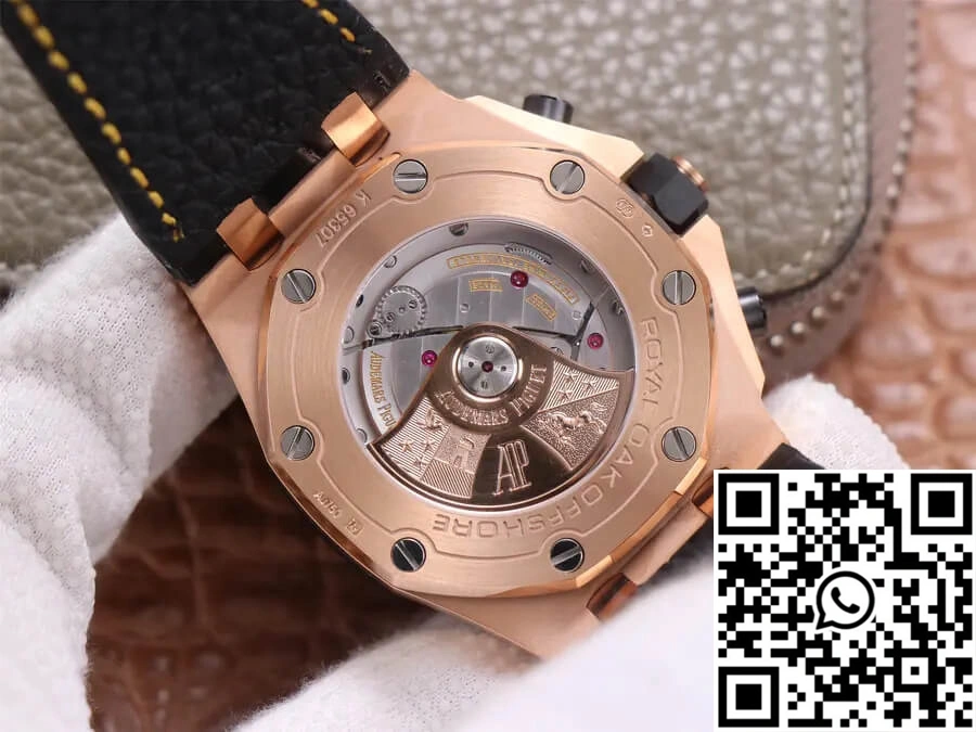 Audemars Piguet Royal Oak Offshore 26470OR JF Factory Rose Gold Black Dial