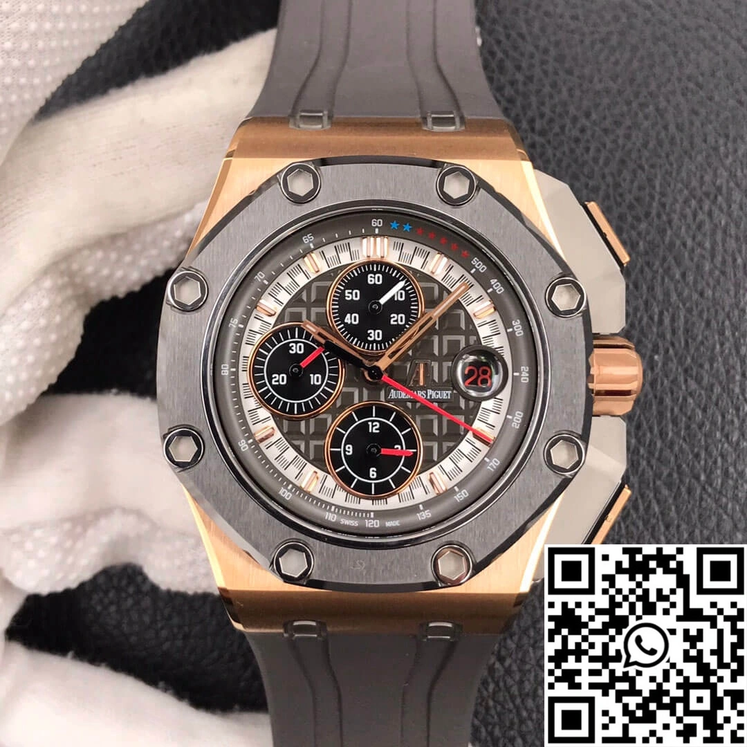 Audemars Piguet Royal Oak Offshore 26568OM.OO.A004CA.01 JF Factory Dark Grey Dial