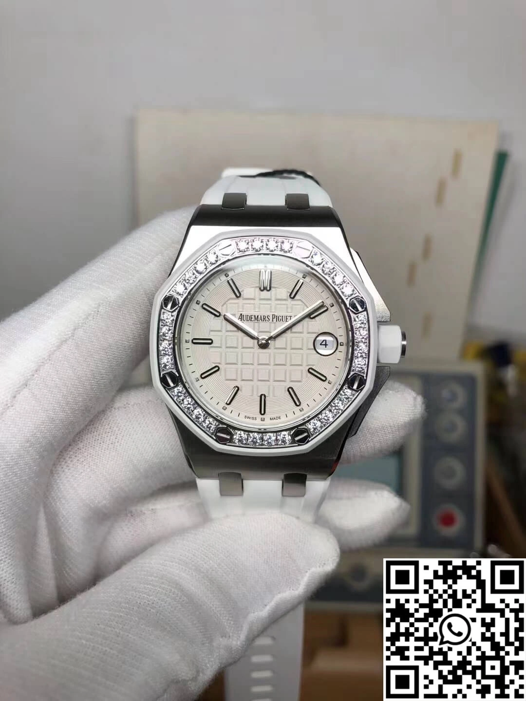 Audemars Piguet Royal Oak Offshore 67540SK.ZZ.A010CA.01 White Dial