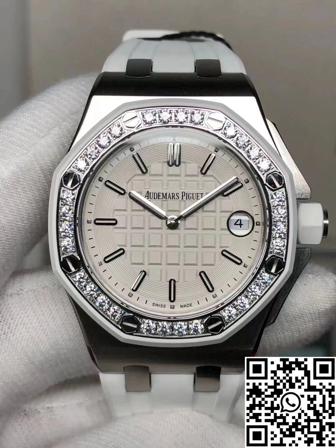 Audemars Piguet Royal Oak Offshore 67540SK.ZZ.A010CA.01 White Dial