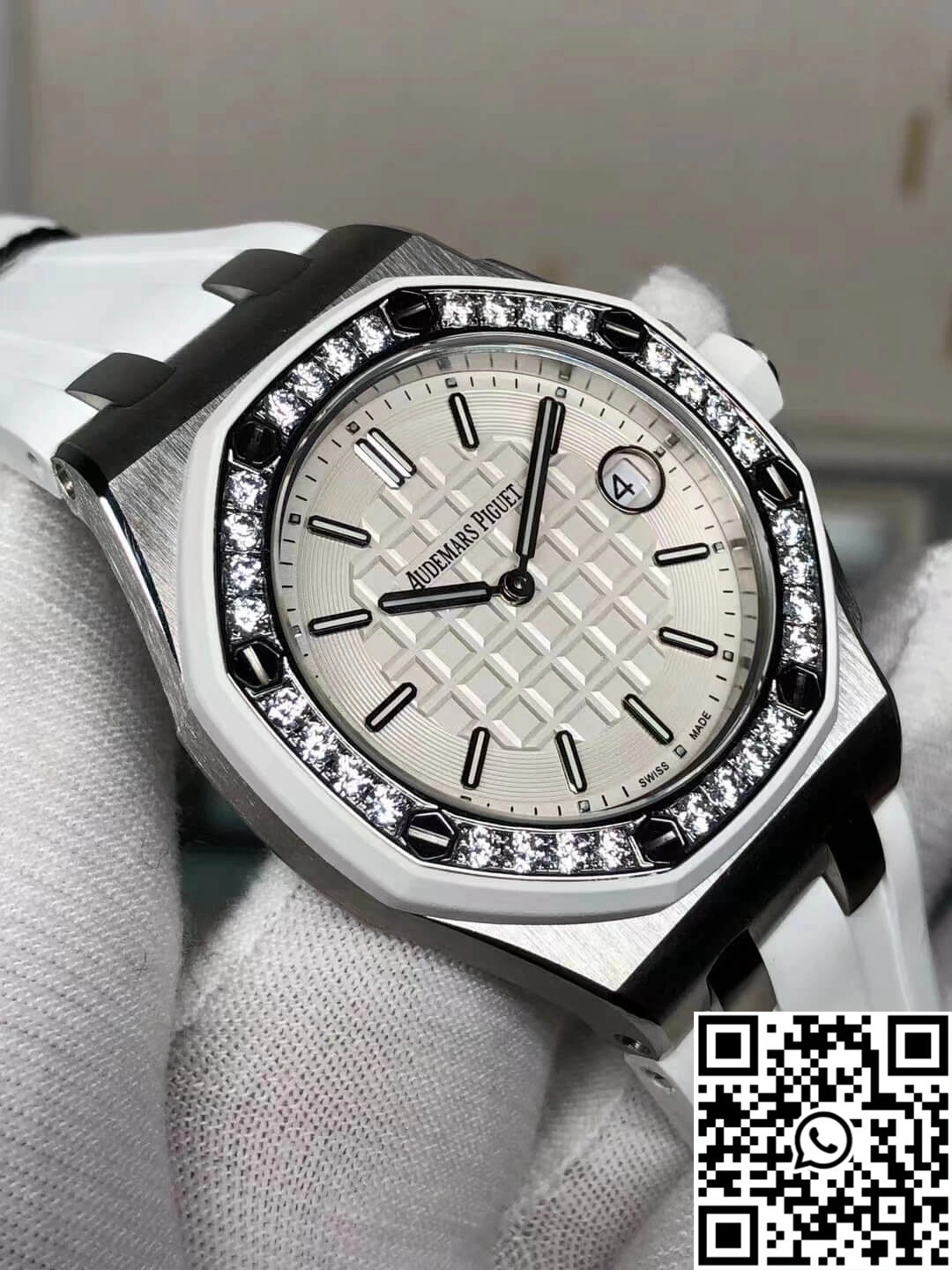 Audemars Piguet Royal Oak Offshore 67540SK.ZZ.A010CA.01 White Dial