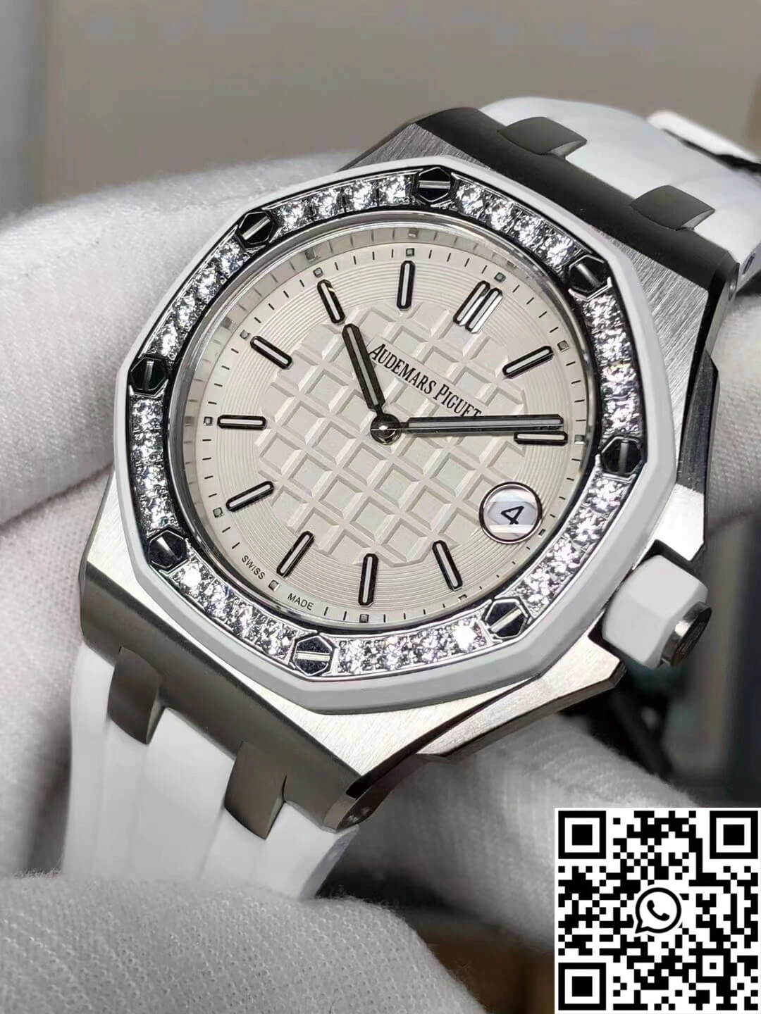 Audemars Piguet Royal Oak Offshore 67540SK.ZZ.A010CA.01 White Dial