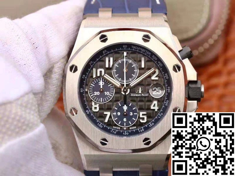 Audemars Piguet Royal Oak Offshore Chronograph 2018 SIHH 26470 JF Factory V2 Black Textured Dial
