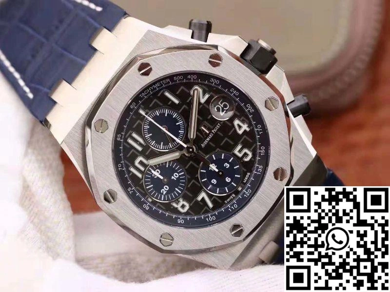 Audemars Piguet Royal Oak Offshore Chronograph 2018 SIHH 26470 JF Factory V2 Black Textured Dial