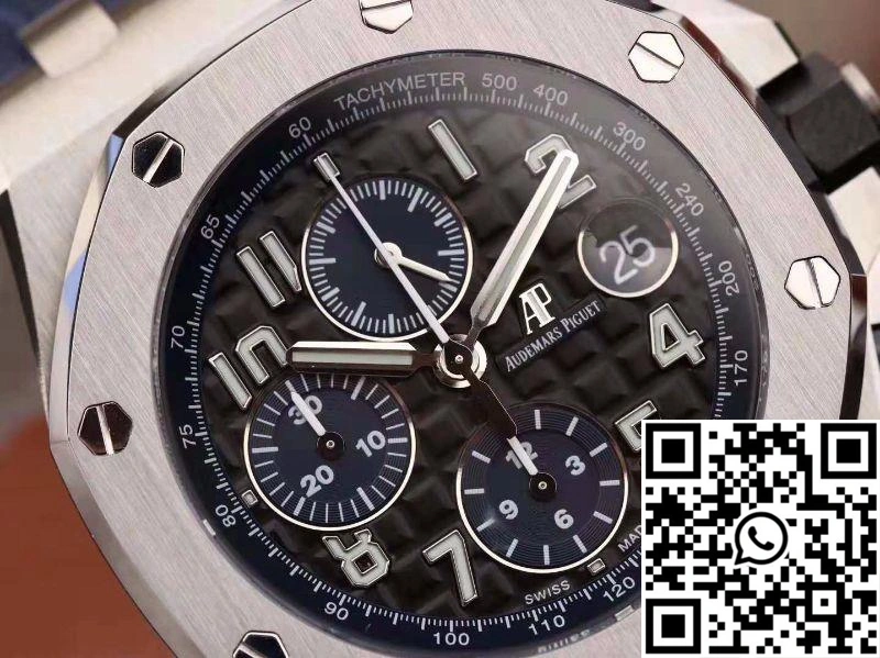 Audemars Piguet Royal Oak Offshore Chronograph 2018 SIHH 26470 JF Factory V2 Black Textured Dial