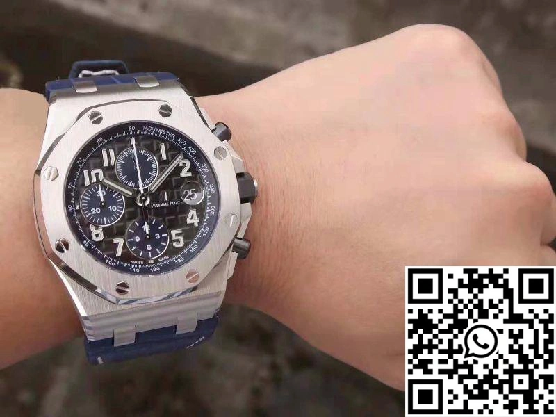 Audemars Piguet Royal Oak Offshore Chronograph 2018 SIHH 26470 JF Factory V2 Black Textured Dial