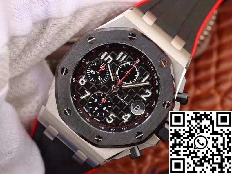 Audemars Piguet Royal Oak Offshore Chronograph Edition Dark Knight 26470 JF Factory V2 Black Dial