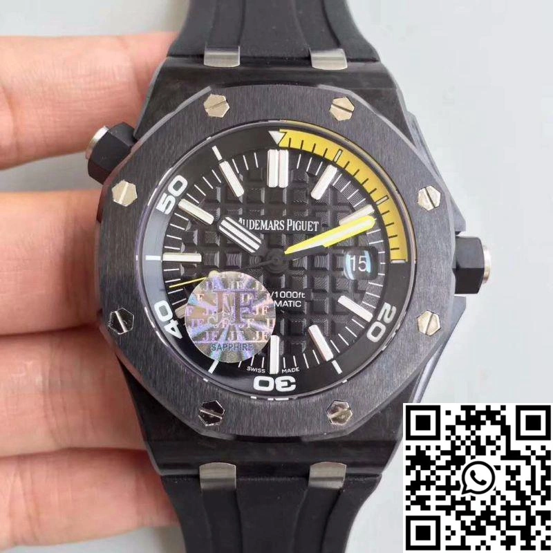 Audemars Piguet Royal Oak Offshore Diver 15706 JF Factory Black Dial