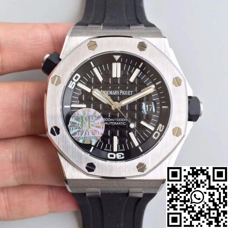 Audemars Piguet Royal Oak Offshore Diver 15710ST.OO.A002CA.01 JF Factory V10 Black Dial