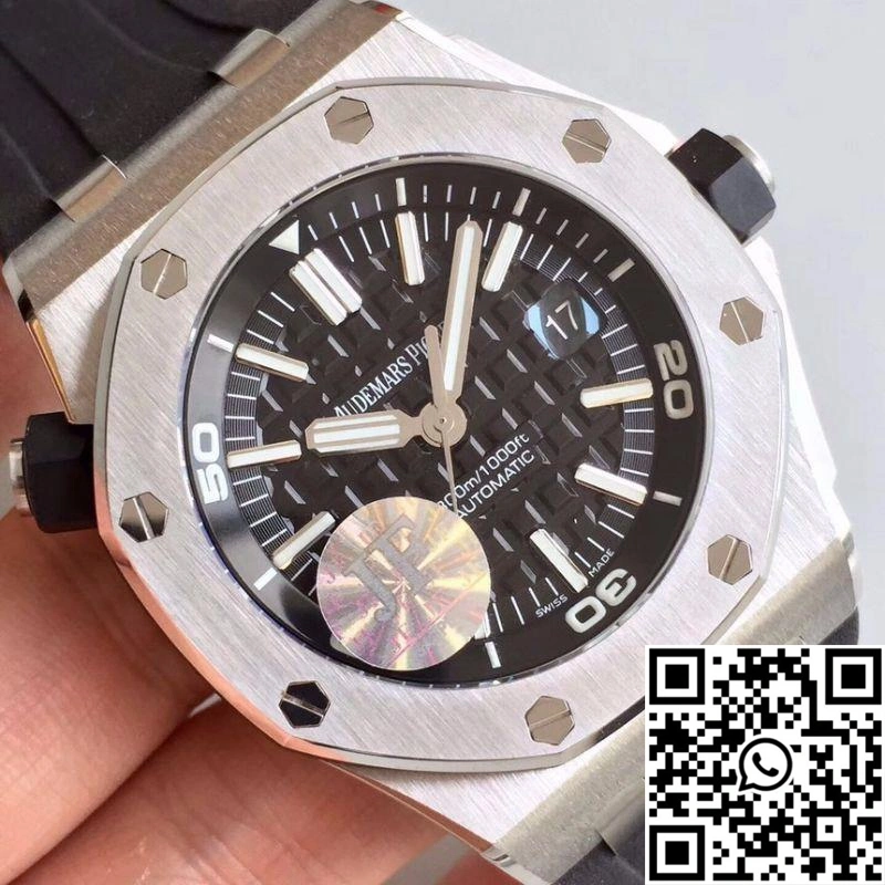 Audemars Piguet Royal Oak Offshore Diver 15710ST.OO.A002CA.01 JF Factory V10 Black Dial