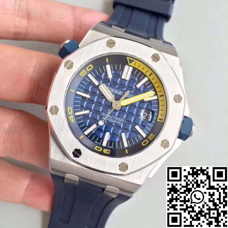 Audemars Piguet Royal Oak Offshore Diver 15710ST.OO.A027CA.01 JF Factory V8 Blue Dial