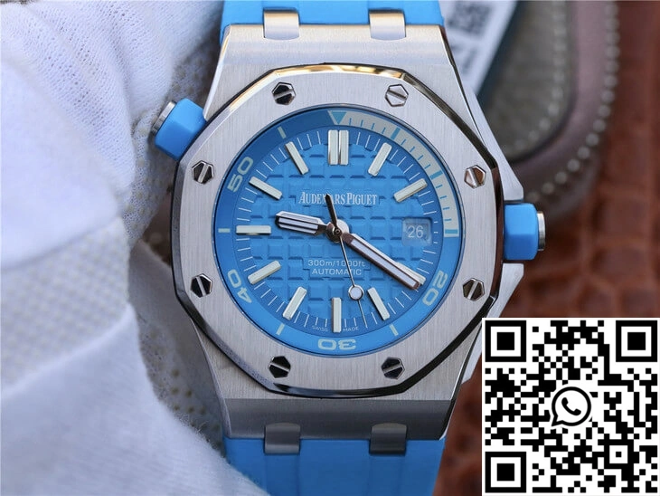 Audemars Piguet Royal Oak Offshore Diver 15710ST.OO.A032CA.01 JF Factory Blue Dial