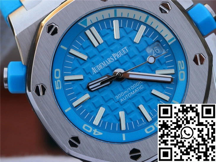 Audemars Piguet Royal Oak Offshore Diver 15710ST.OO.A032CA.01 JF Factory Blue Dial