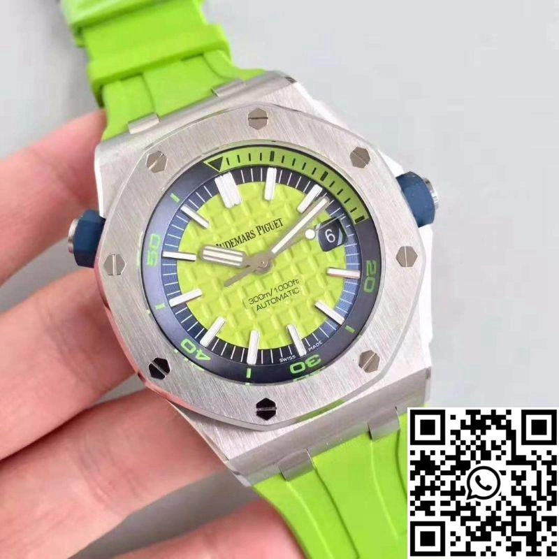 Audemars Piguet Royal Oak Offshore Diver 15710ST.OO.A038CA.01 JF Factory Green Dial