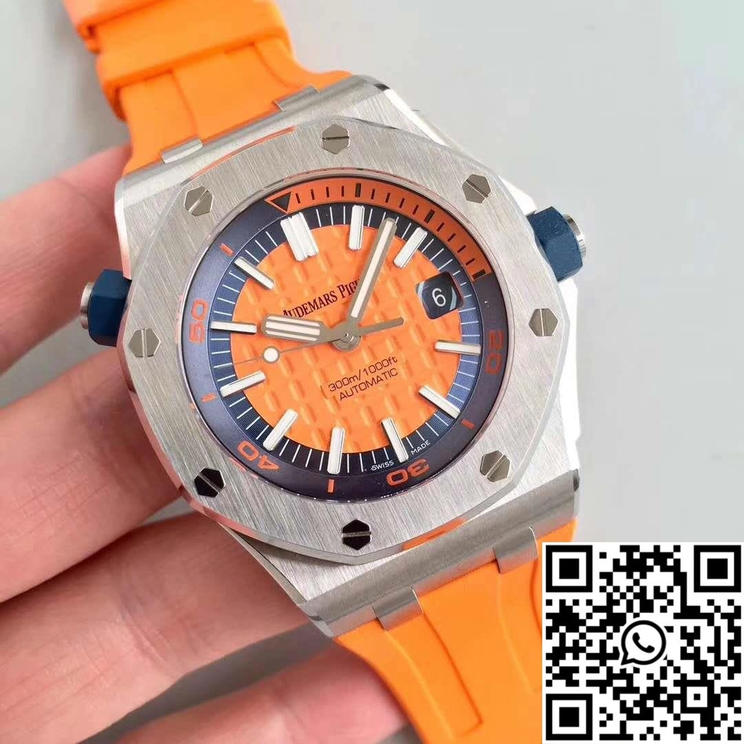 Audemars Piguet Royal Oak Offshore Diver 15710ST.OO.A070CA.01 JF Factory V3 Orange Dial