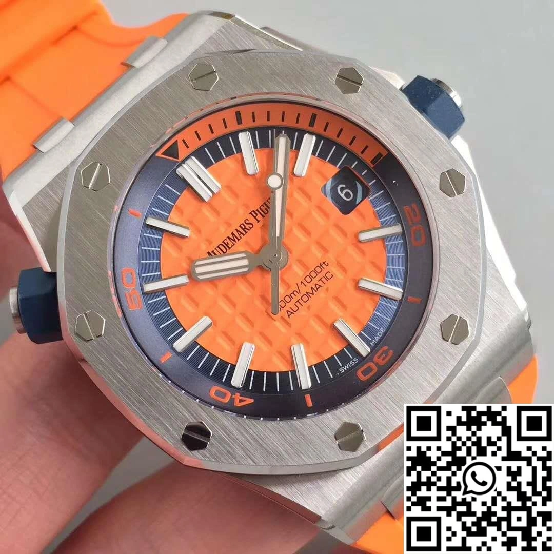 Audemars Piguet Royal Oak Offshore Diver 15710ST.OO.A070CA.01 JF Factory V3 Orange Dial