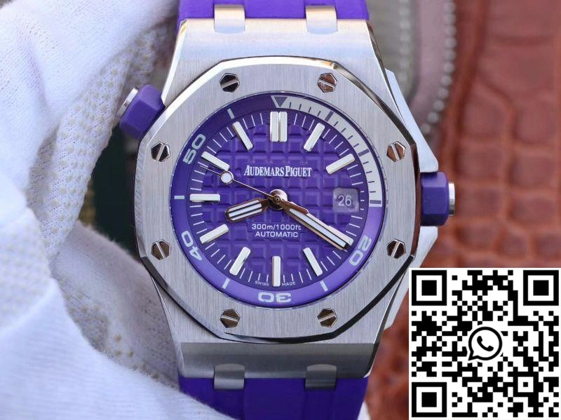 Audemars Piguet Royal Oak Offshore Diver 15710ST.OO.A077CA.01 Purple Dial