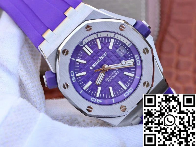 Audemars Piguet Royal Oak Offshore Diver 15710ST.OO.A077CA.01 Purple Dial
