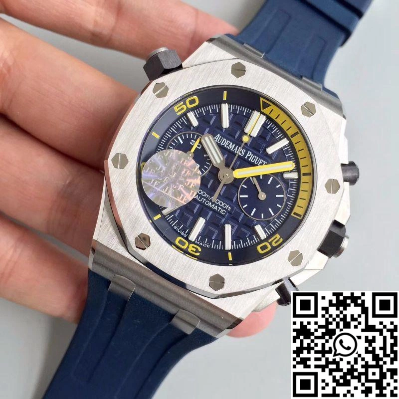 Audemars Piguet Royal Oak Offshore Diver Chronograph 26703ST.OO.A027CA.01 JF Factory Blue Dial