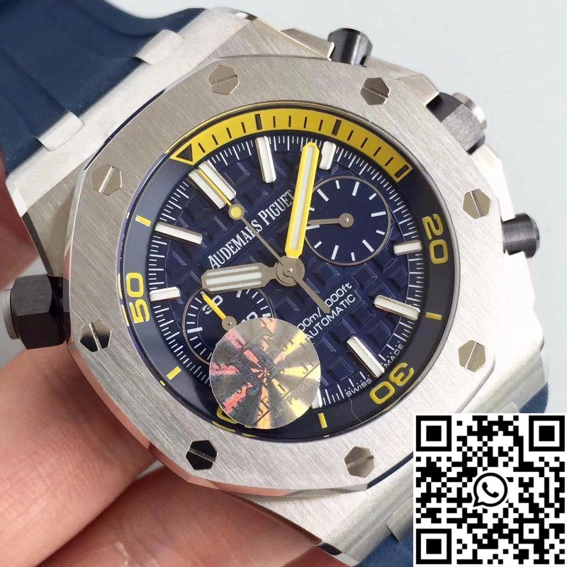 Audemars Piguet Royal Oak Offshore Diver Chronograph 26703ST.OO.A027CA.01 JF Factory Blue Dial