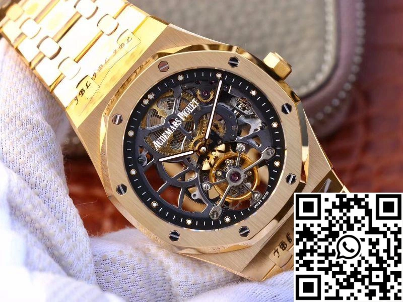 Audemars Piguet Royal Oak Offshore Diver Tourbillon 15407OR.OO.1220ST.01 JF Factory Skeleton Dial