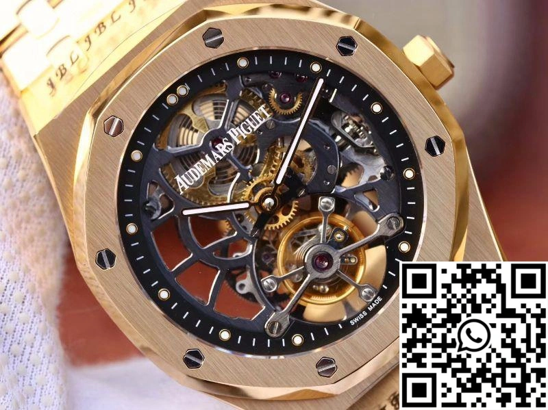 Audemars Piguet Royal Oak Offshore Diver Tourbillon 15407OR.OO.1220ST.01 JF Factory Skeleton Dial