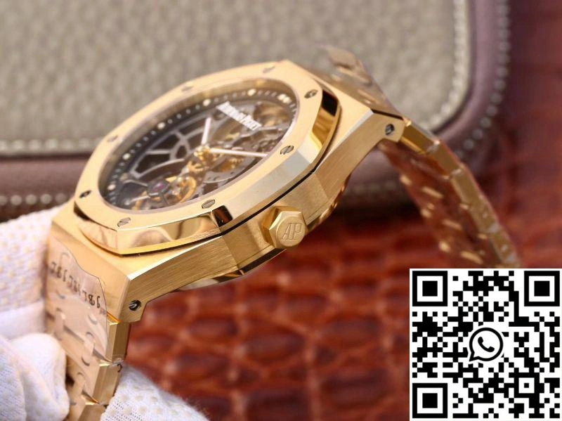 Audemars Piguet Royal Oak Offshore Diver Tourbillon 15407OR.OO.1220ST.01 JF Factory Skeleton Dial