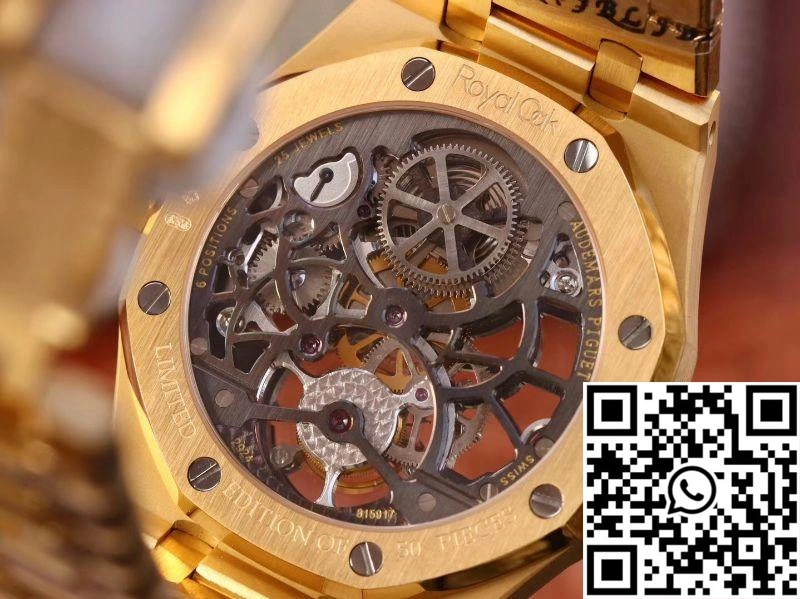 Audemars Piguet Royal Oak Offshore Diver Tourbillon 15407OR.OO.1220ST.01 JF Factory Skeleton Dial