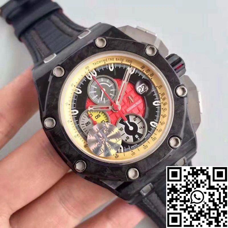 Audemars Piguet Royal Oak Offshore Grand Prix 26290IO.OO.A001VE.01 JF Factory V3 Red Dial