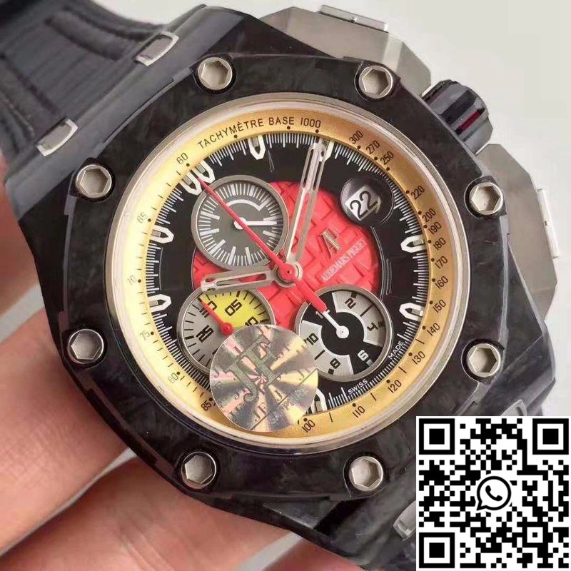 Audemars Piguet Royal Oak Offshore Grand Prix 26290IO.OO.A001VE.01 JF Factory V3 Red Dial