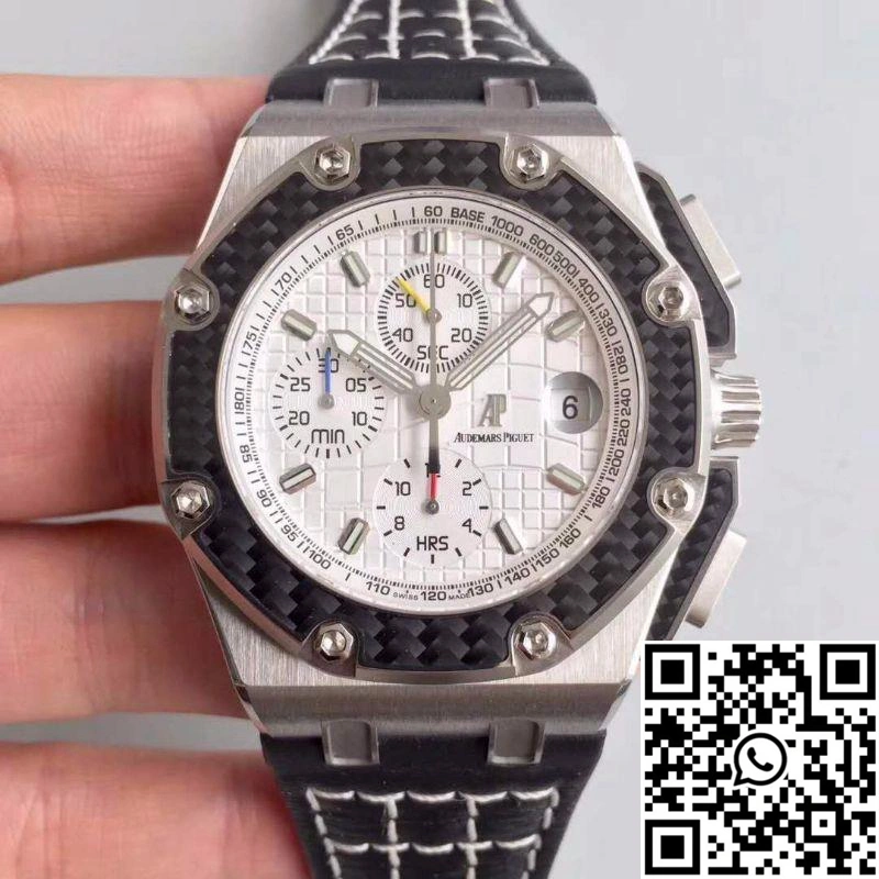 Audemars Piguet Royal Oak Offshore Juan Pablo Montoya 2603010.OO.D001IN.01 JF Factory V2 White Dial