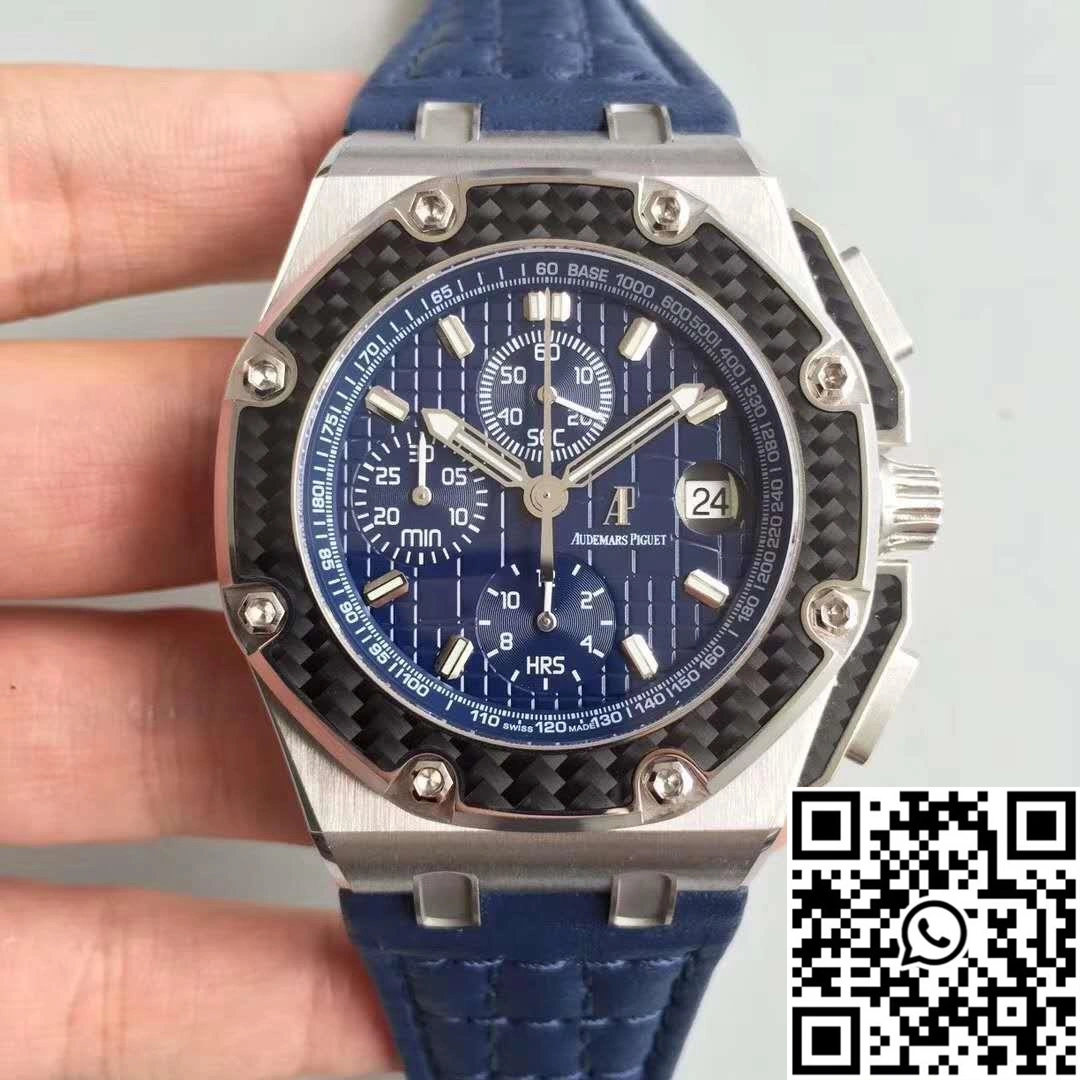 Audemars Piguet Royal Oak Offshore Juan Pablo Montoya 26030PO.OO.D001IN.01 JF Factory V2 Blue Dial