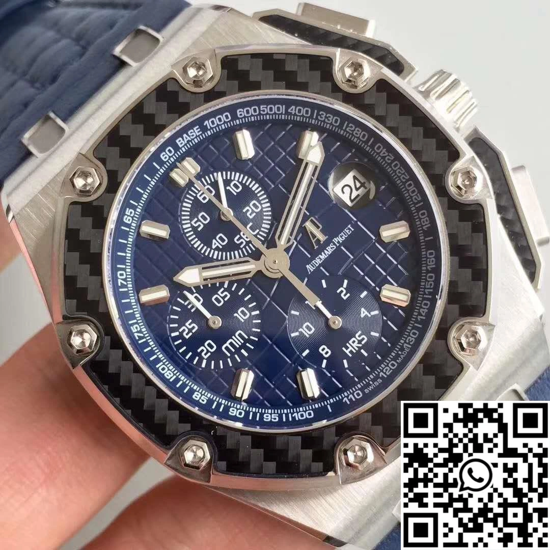 Audemars Piguet Royal Oak Offshore Juan Pablo Montoya 26030PO.OO.D001IN.01 JF Factory V2 Blue Dial