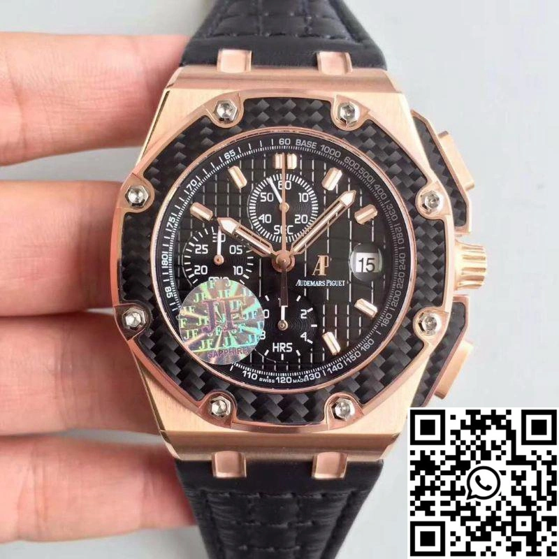 Audemars Piguet Royal Oak Offshore Juan Pablo Montoya 26030RO.00.D001IN.01 JF Factory V2 Black Dial