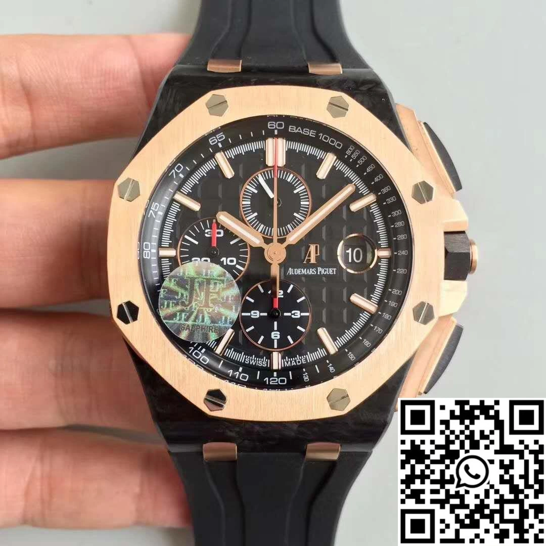 Audemars Piguet Royal Oak Offshore QE2 Cup 2016 26406FR.OO.A002CA.01 JF Factory V5 Black Dial