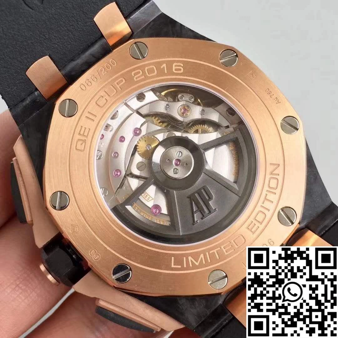 Audemars Piguet Royal Oak Offshore QE2 Cup 2016 26406FR.OO.A002CA.01 JF Factory V5 Black Dial