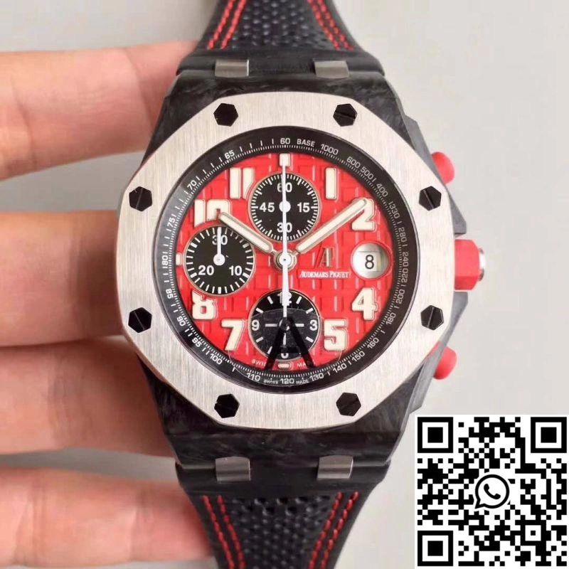Audemars Piguet Royal Oak Offshore Singapore GP F1 26190OS.OO.D003CU.01 JF Factory Red Dial
