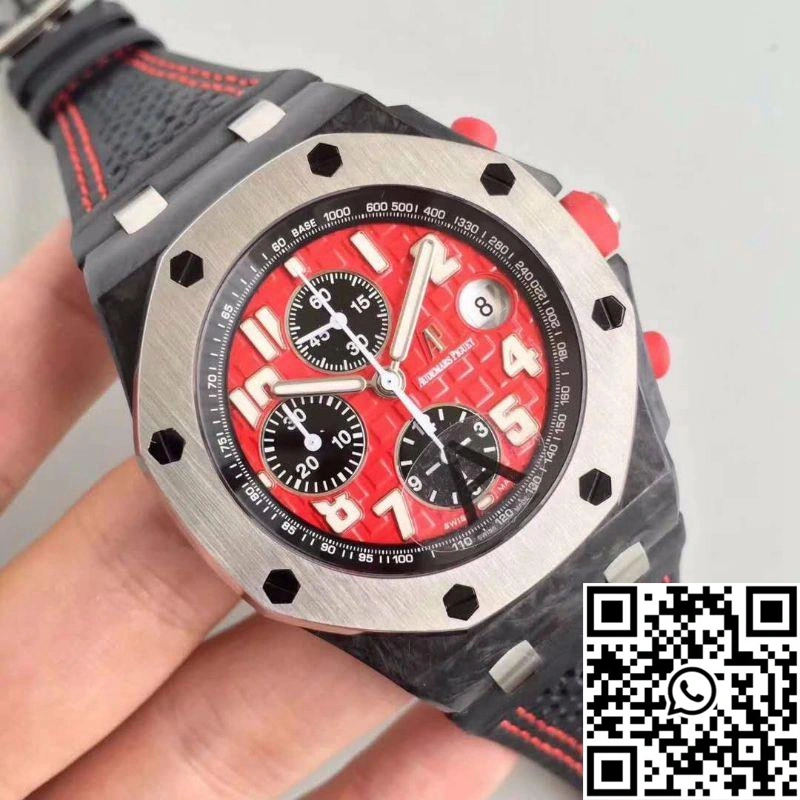 Audemars Piguet Royal Oak Offshore Singapore GP F1 26190OS.OO.D003CU.01 JF Factory Red Dial