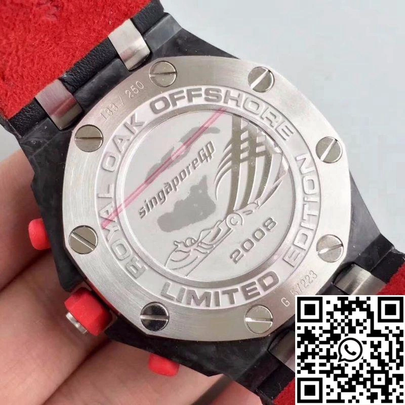 Audemars Piguet Royal Oak Offshore Singapore GP F1 26190OS.OO.D003CU.01 JF Factory Red Dial