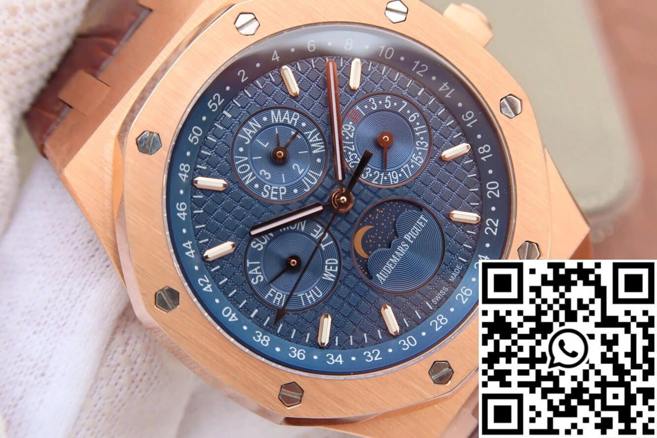 Audemars Piguet Royal Oak Perpetual Calendar 26574 JF Factory Blue Dial