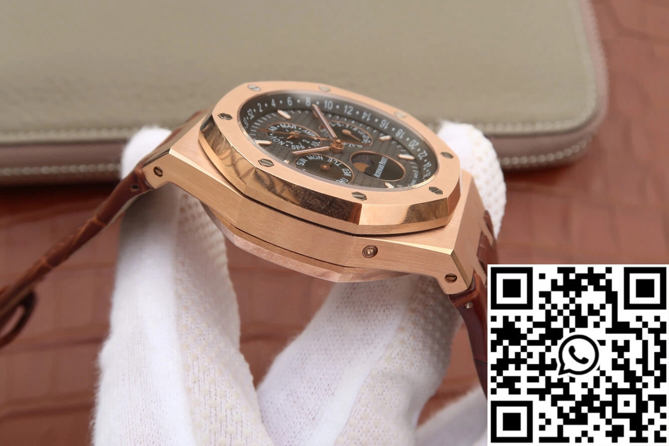 Audemars Piguet Royal Oak Perpetual Calendar 26574 JF Factory Rose Gold Grey Dial